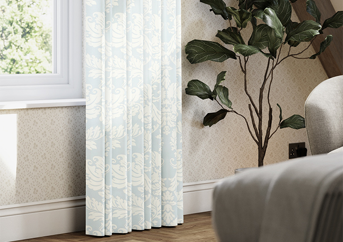 Teatro, Azure - Made to Measure Curtains - Image 5